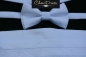 Preview: Cummerbund of sateen in white