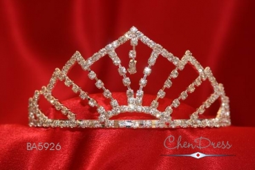 Diadem Tiara Strass Steinen Hochzeit BA5926