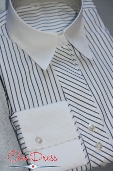 Tails shirt in white black