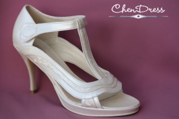 bridal shoes Brit from artificial leather