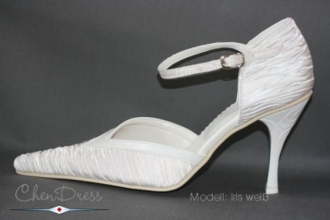 Brautschuh Iris in ivory