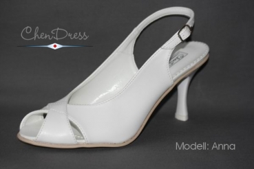 bridal shoes Anna from artificial leather