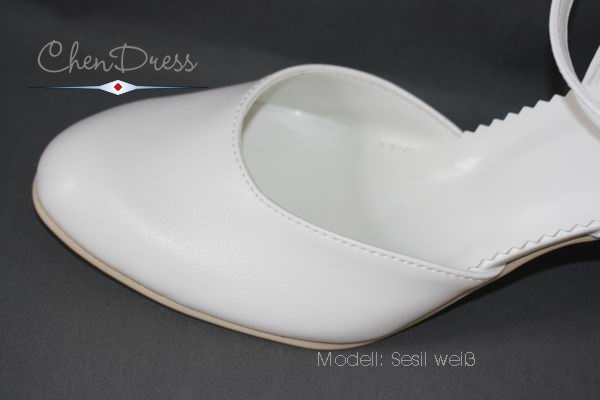 bridal shoes Sesil from artificial leather