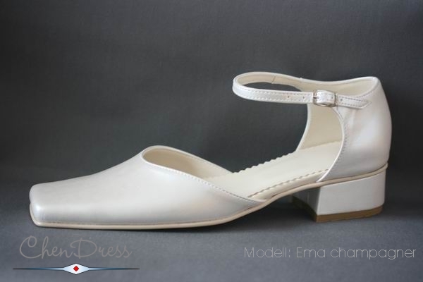 bridal shoes Ema from artificial leather