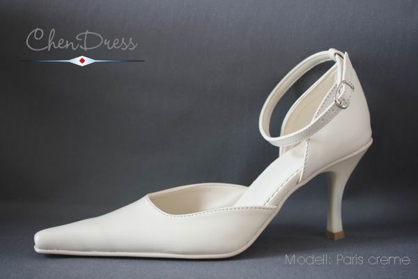 Brautschuhe Paris in ivory