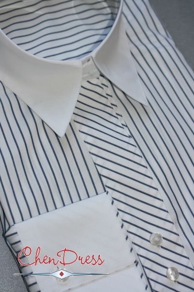 Tails shirt in white black