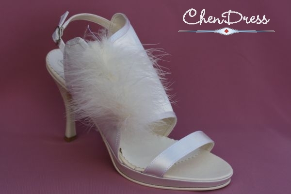 bridal shoes Brit from artificial leather