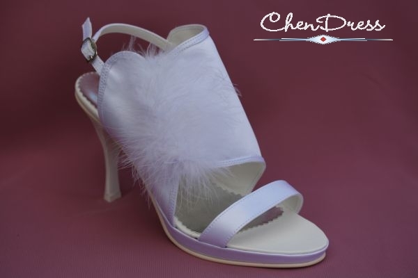 bridal shoes Brit from artificial leather