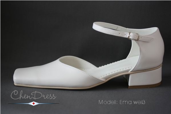 bridal shoes Ema from artificial leather