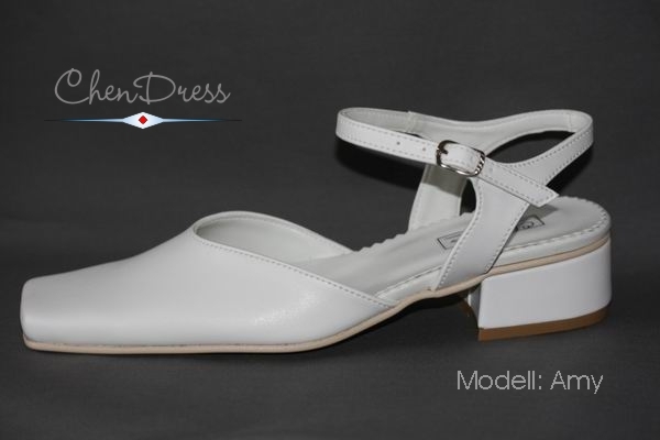 bridal shoes Ema from artificial leather